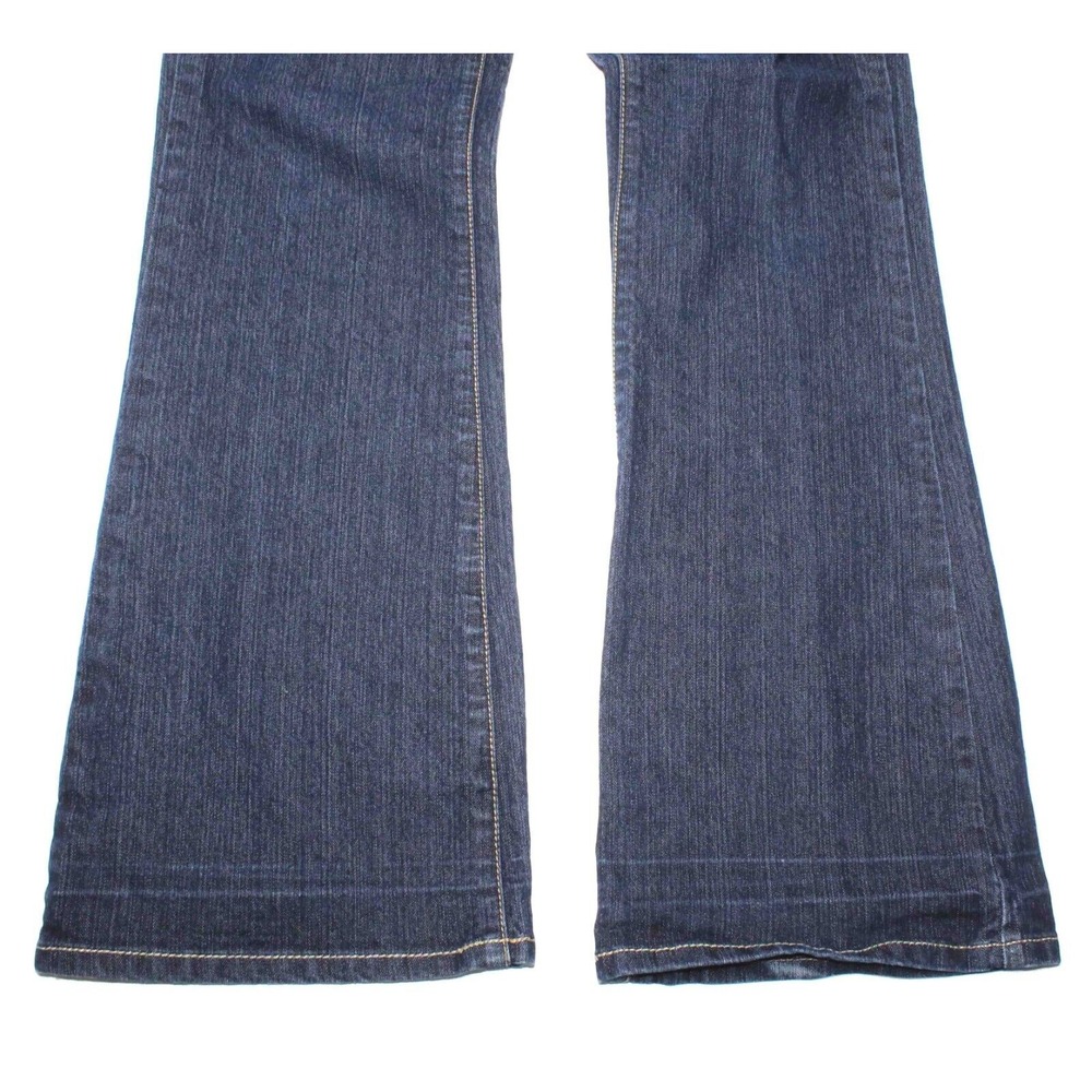 Calvin Klein Cotton Polyester Spandex Flare Jeans WG28A380 Womens Size 6 30 x 31 - Picture 3 of 8